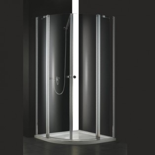 GLASS S6 90 cm frost sprchovací kút